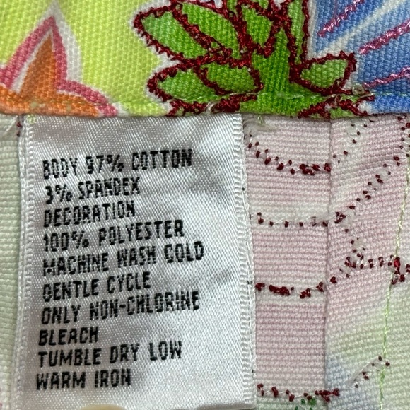 Talbots Colorful Floral Pants - Picture 4 of 4